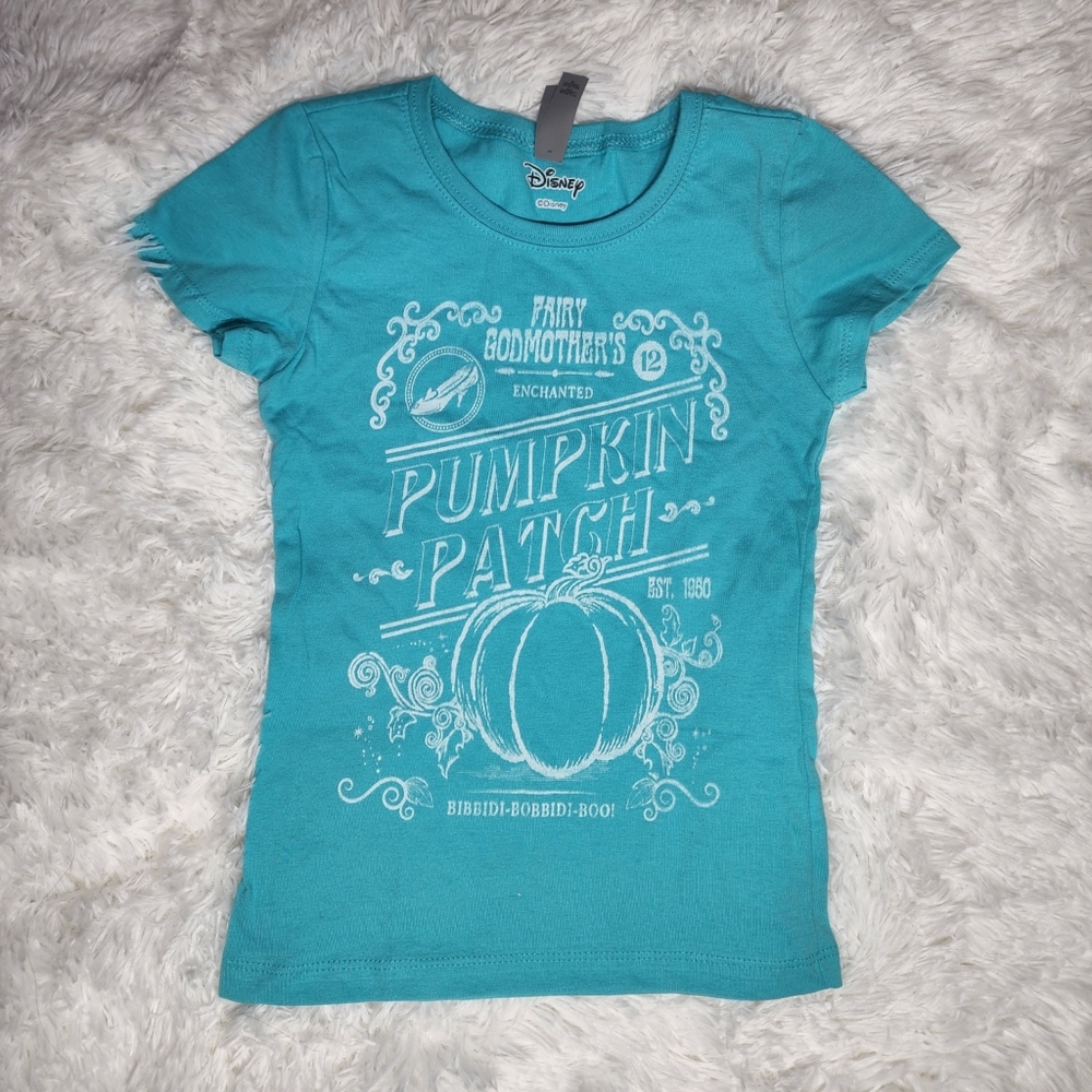 Disney Tee, Fairy Godmother's Pumpkin Patch, Size 5/6, Child's Small, Disney